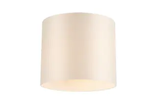 GoodHome Kpezin Cream Fabric dyed Light shade (D)20cm