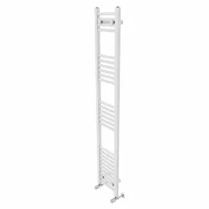 Rinse Straight Bathroom Heated Towel Rail Ladder Radiator White 1600x300mm