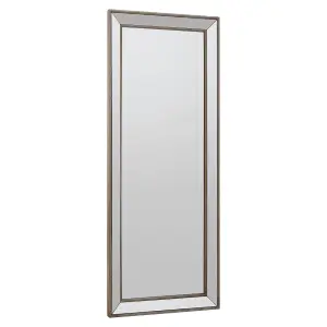 Interiors by Premier Holmes Small Champagne Wall Mirror