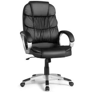 Costway Executive Office Chair Ergonomic Computer Desk Chair High Back Managerial Chair