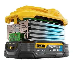 DeWalt DCBP518H2 18v 5.0ah Compact Powerstack Battery Twin Pack 2 x DCBP518