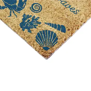 Happiness Comes In Waves Doormat (90 x 60cm)