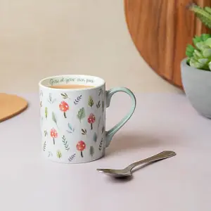 Mikasa Mushroom 280ml Straight-Sided Mug