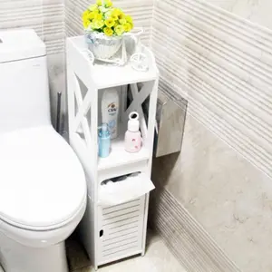 3 Tier Slim Bathroom Storage Cabinet