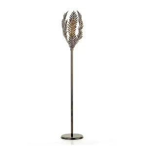 Luminosa Felce Feather Floor Lamp, Bronze