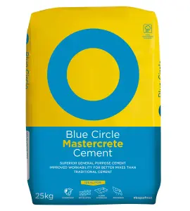 Blue Circle Mastercrete Cement, 25kg Bag