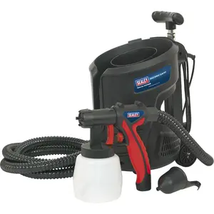 700W HVLP Electric Spray Gun Kit for Interior and Exterior Use