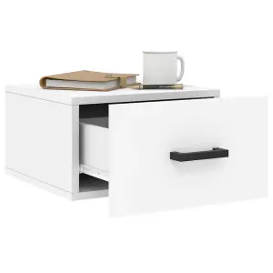 Berkfield Wall-mounted Bedside Cabinets 2 pcs White 35x35x20 cm