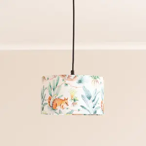 ValueLights Kids Tropical Animal Easy Fit Ceiling Light Shade - Bulb Included