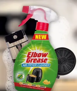 Air Fryer Cleaner Elbow Grease 500ml Spray Bottle Clean Wipe Degreaser