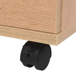 Berkfield Drawer Unit 33x45x60 cm Oak