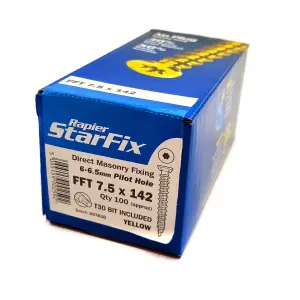 Rapierstar StarFix FFT Masonry Screw (100 Pack) - 142mm