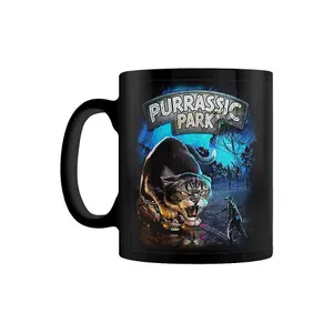 Horror Cats Purric Park Mug Black (One Size)