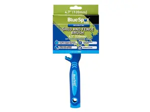 BlueSpot Tools Shed and Fence Brush 120mm