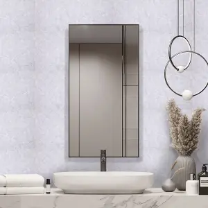 Set of 10 Marble Effect Wall Stickers Waterproof Peel and Stick Panels for Bathroom & Living Room