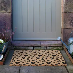 Paws And Bones Doormat (90 x 60cm)