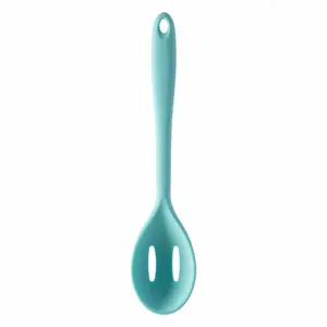 Sykes Silicone Slotted Cooking Spoon Green