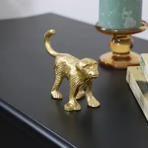 Melody Maison Gold Monkey Wall Hook