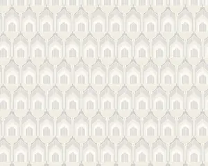 Hoopla Walls Natural Deco Arch Smooth Matt Wallpaper