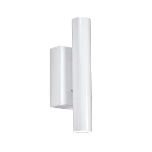 Wall Light Matt White Paint 2x4.5W LED Module Bulb Included Living Room