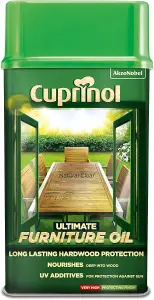 Cuprinol Ultimate Hardwood Furniture Oil - Clear - 1Litre