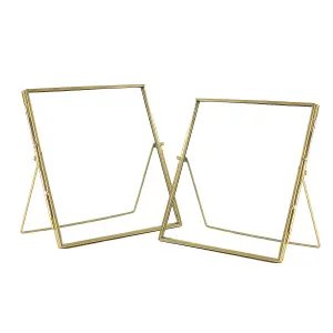 Nicola Spring - Hanging Metal Photo Frames - 8" x 8" - Pack of 2