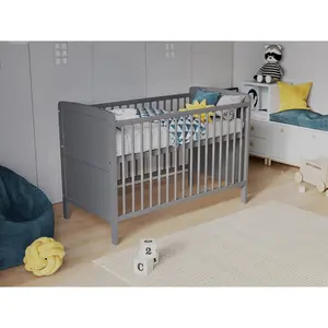 Arpad Cot Bed Grey