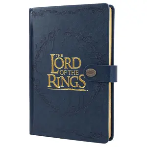 The Lord Of The Rings Premium Notebook Blue/Gold (One Size)