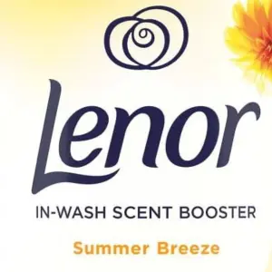 Lenor Laundry Perfume In-Wash Scent Booster Beads, Summer Breeze, 176g (Pack of 6)