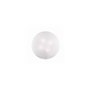 Luminosa Simply  4 Light Large Ceiling Flush Light White, E27