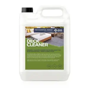 Stonecare4U Deck Cleaner (5L) - Ready To Use Extra Strength Cleaner To Remove Dirt, Algae, Lichens, Black Mould From Wood Decking