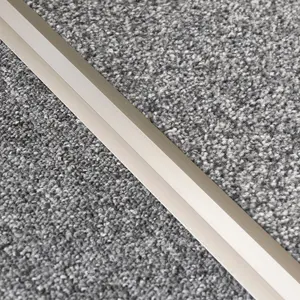 Anodised aluminium z edge carpet profile door floor bar trim 1000mm x 35mm c69 inox