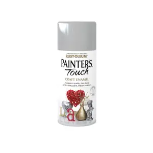 Rust-Oleum Painter's Touch Silver effect Multi-surface Decorative spray paint, 150ml