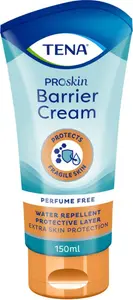 TENA Barrier Cream 150Ml - Water Repellent Skin Cream For Barrier Protection - Suitable For Sensitive Skin