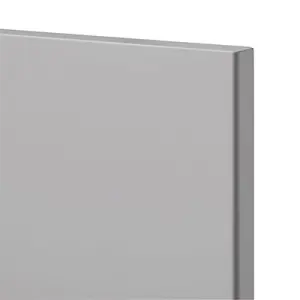 GoodHome Balsamita Matt grey Slab Door & drawer 600mm