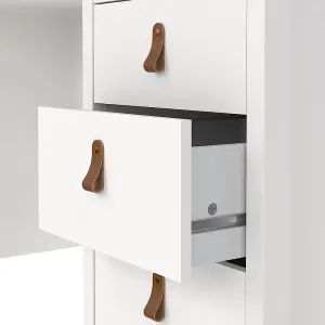 Barcelona Desk 3 drawers White