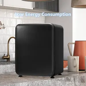 Costway 68L Compact Refrigerator Auto Defrost Reversible Door Mini Fridge Dorm Office