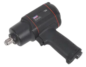 Sealey Air Impact Wrench 1/2"Sq Drive - Twin Hammer SA6007