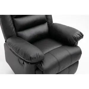 Hawthorne Recliner Armchair Black