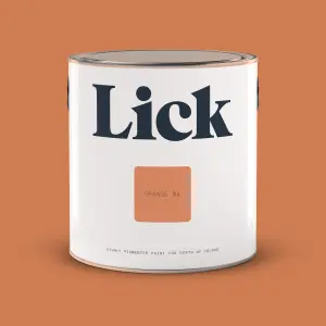 Lick Orange 04 Matt Emulsion paint, 2.5L