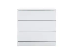 Birlea Oslo 3 Drawer Chest White