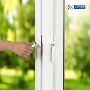 XFORT Cockspur Left Window Handle Installation Kit in White