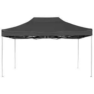 Berkfield Professional Folding Party Tent Aluminium 4.5x3 m Anthracite