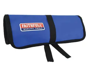 Faithfull  8 Pocket Chisel Roll 32 x 50cm FAICR8