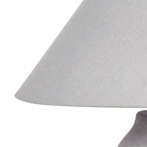 Ceramic Table Lamp Grey GRALIWDO