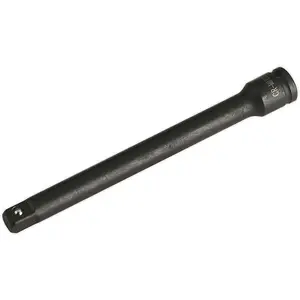 150mm Steel Impact Extension Bar with Spring-Ball Retainer for 3/8" Drive Tools