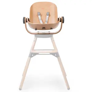 Childhome High Chair Seat Evolu Newborn Wood Natural Anthracite