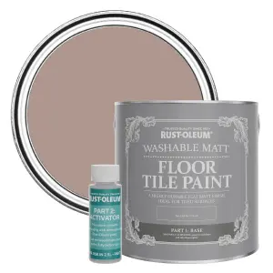 Rust-Oleum Haversham Washable Matt Floor Tile Paint 2.5L