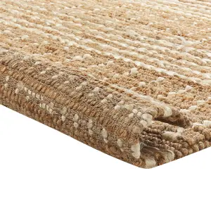 Jute Area Rug 160 x 230 cm Beige KAMBERLI