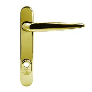 Yale Sparta PAS24 Lever/Lever Door Handle - Short, Gold (PVD)